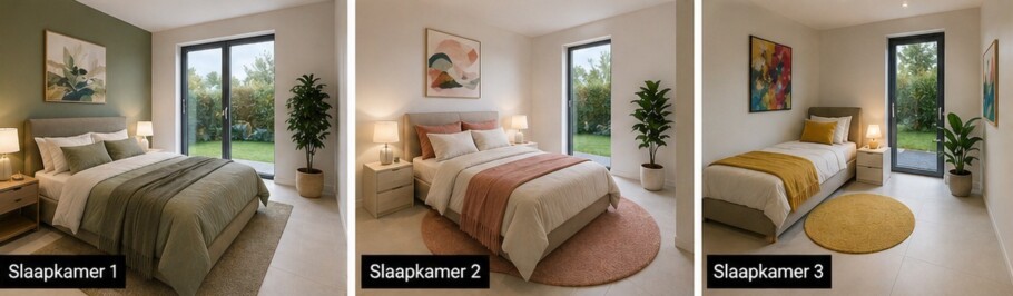McHome B169 levensloopbestendige woningen met plat dak van staalframebouw Nederland