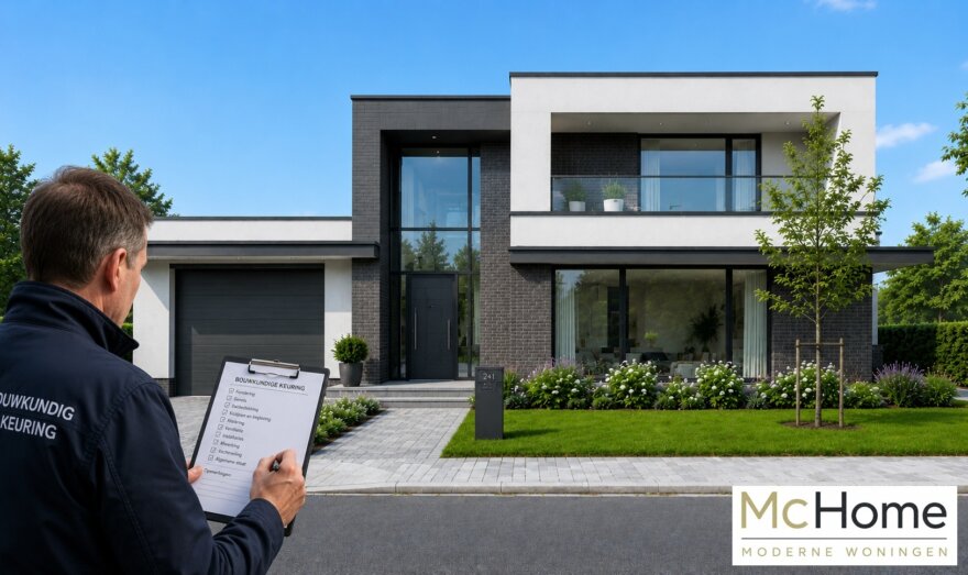 bouwkundige keuring van een staalframebouw woning