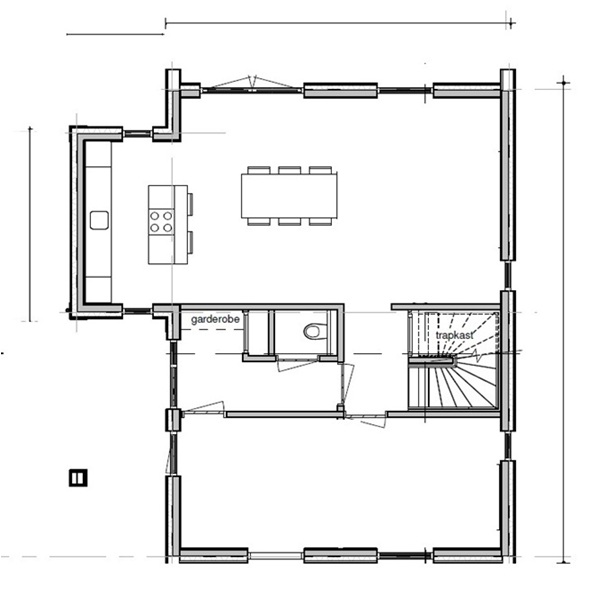Mc-Home schuurwoningen K154 in diverse afmetingen