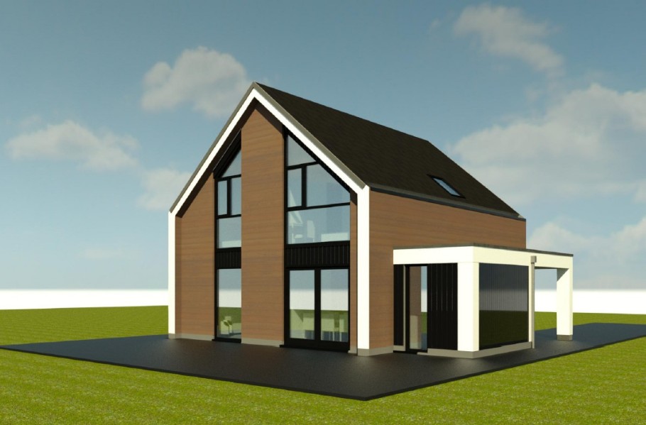 Mc-Home schuurwoningen K154 in diverse afmetingen