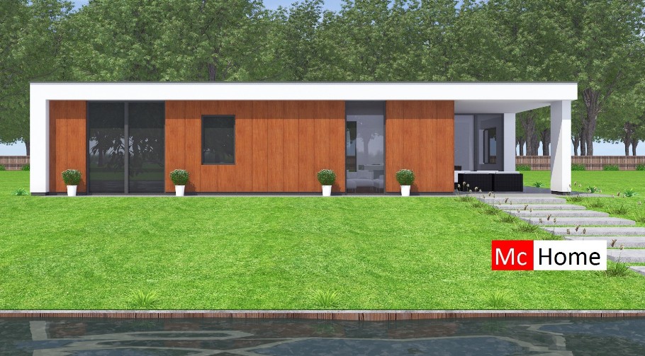 MC-HOME B150 levensloopbestendige woningen alles gelijksvloers  Staalframebouw Nederland 