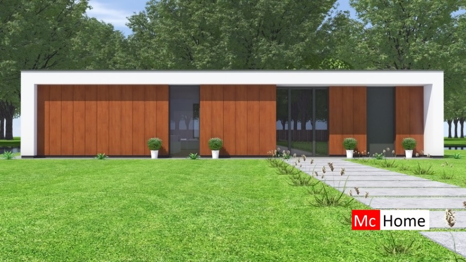 MC-HOME B150 levensloopbestendige woningen alles gelijksvloers  Staalframebouw Nederland 