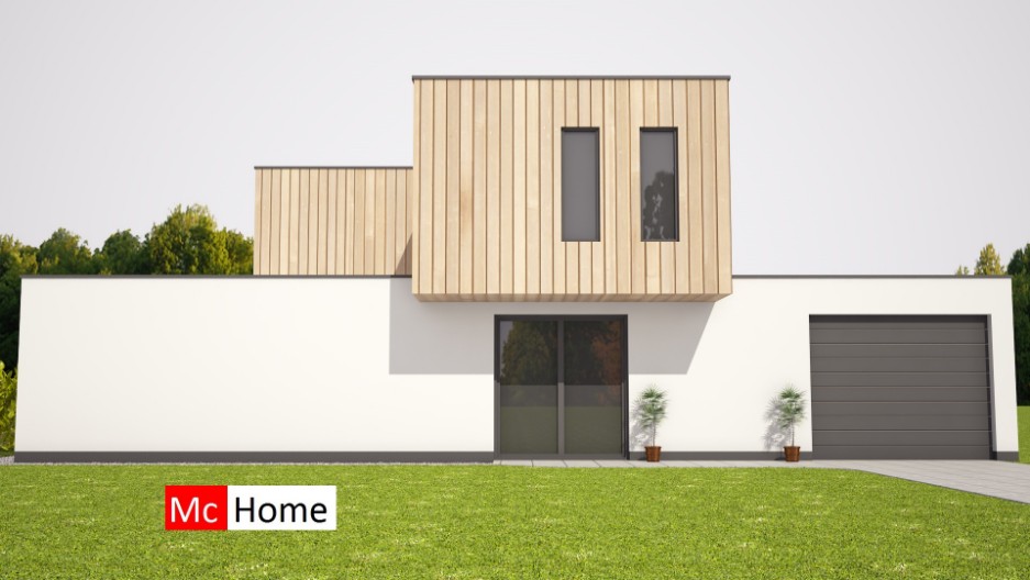 MC-HOME betaalbare moderne villa gasloos bouwen ontwerp M260