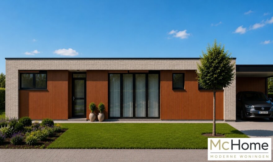 Moderne levensloopbestendige woning type 198 van MC-Home met royale leefruimte en alle voorzieningen op de begane grond