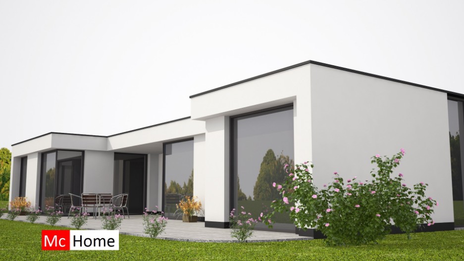 Mc-Home Levensloopbestendige bungalow met inpandige garage of berging energieneutraal B70