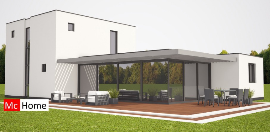 Mc-Home M329 levenloopbestendige woning met Staalframebouw Nederland