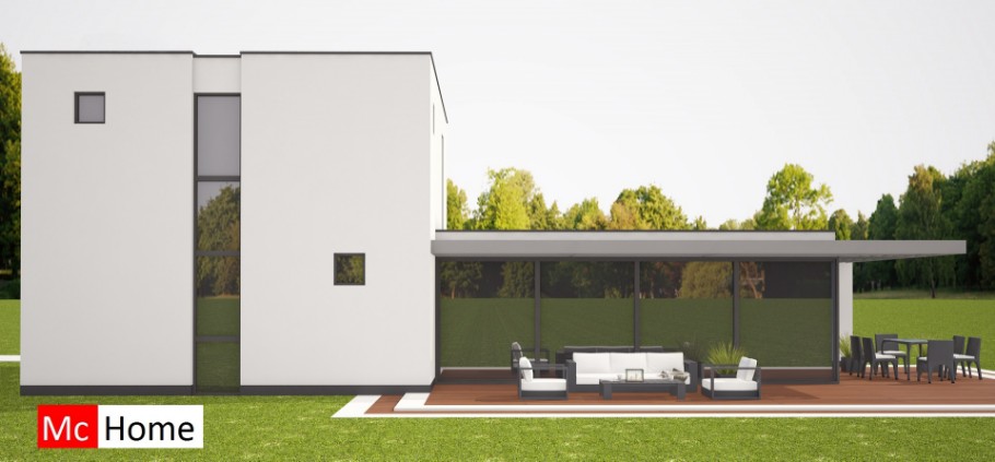 Mc-Home M329 levenloopbestendige woning met Staalframebouw Nederland