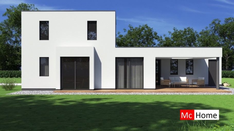 Mc-Home M378 levensloopbestendige woning met verdieping staalframebouw Nederland  Mc-Home M378 levensloopbestendige woning met verdieping staalframebouw Nederland