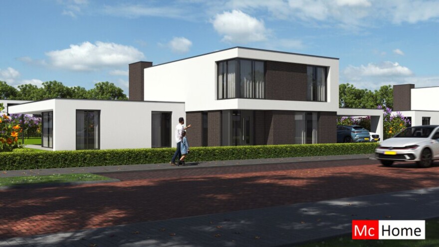 Mc-Home moderne ontwerpen en architectuur betaalbaar gebouwd type M399