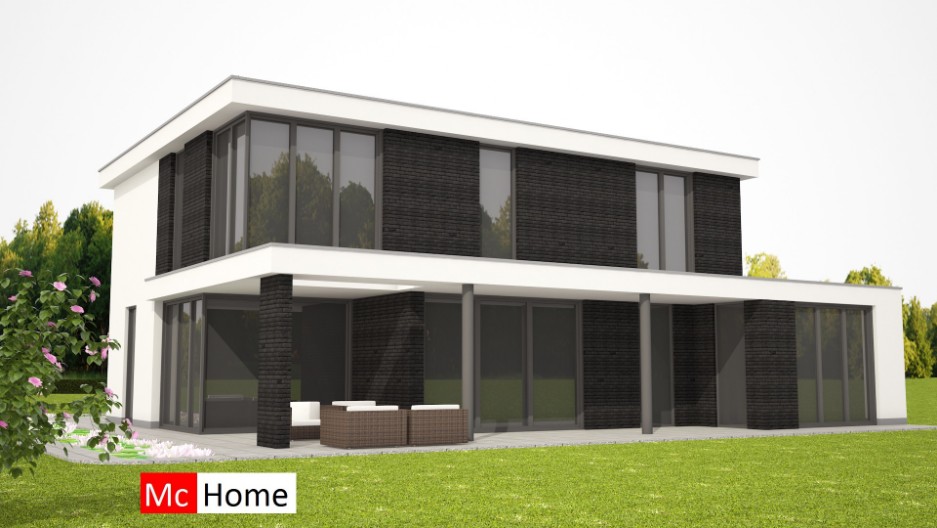 Mc-Home mooie strakke moderne  woning met overdekt terras M308 v1