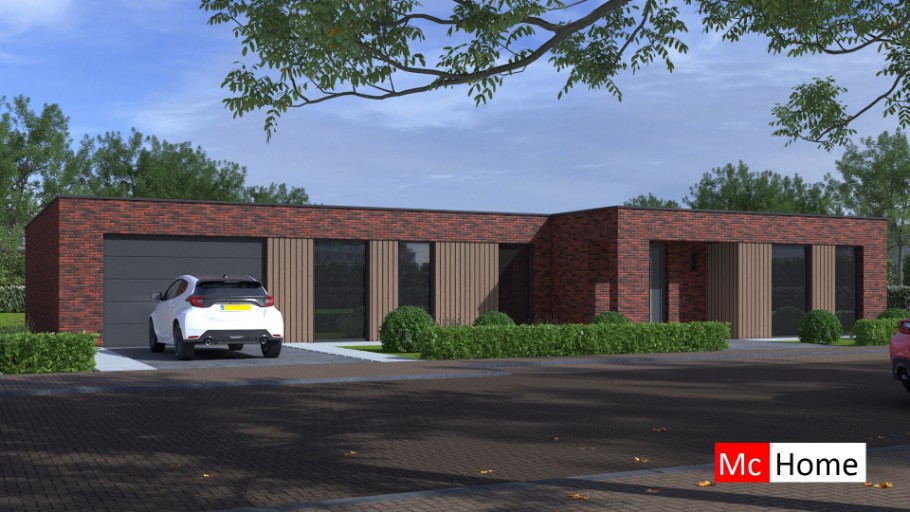 Mc-Home type B 172 levensloop en rolstoel bestendige woningen in staalframe Nederland bouwsysteem 