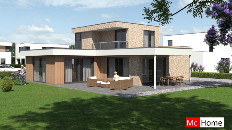 Mc-Home type M402 levensloopbestendige villa kubistisch modern