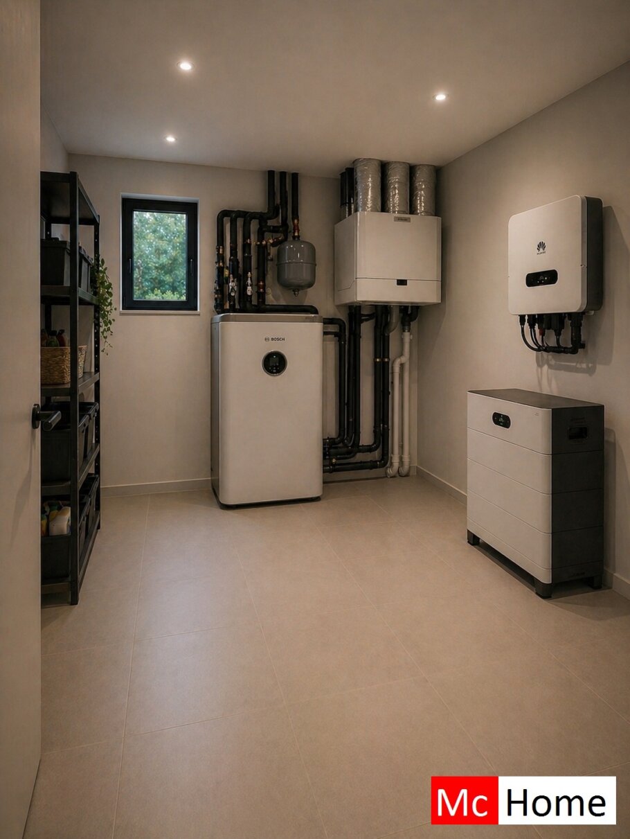 Mc-Home.nl type 136 Bekijk de interieurfoto's van deze stijlvolle bungalow met slaapkamer en badkamer op de begane grond 