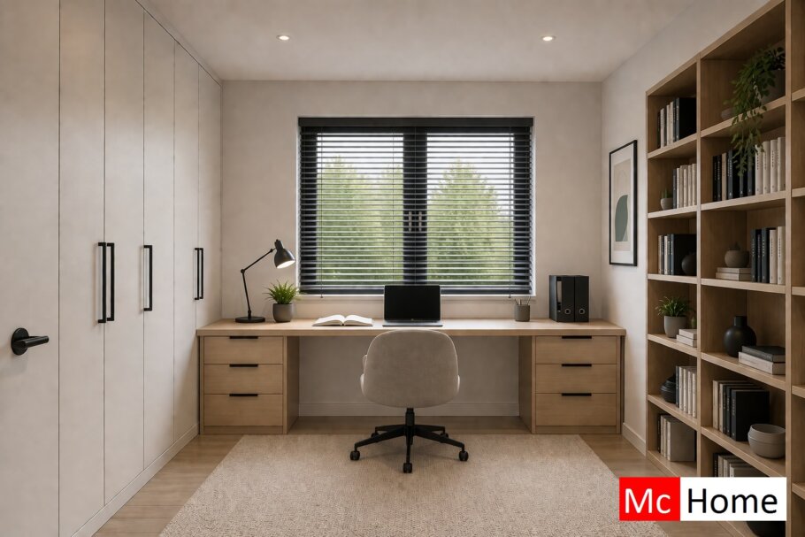 Mc-Home.nl type 136 Bekijk de interieurfoto's van deze stijlvolle bungalow met slaapkamer en badkamer op de begane grond 