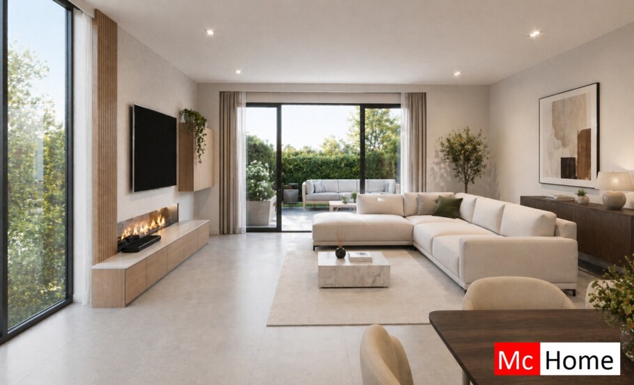MC-HOME B150 levensloopbestendige woningen alles gelijksvloers  Staalframebouw Nederland 