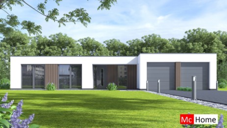 Mc-Home.nl moderne bungalows met plat dak of hellend dak