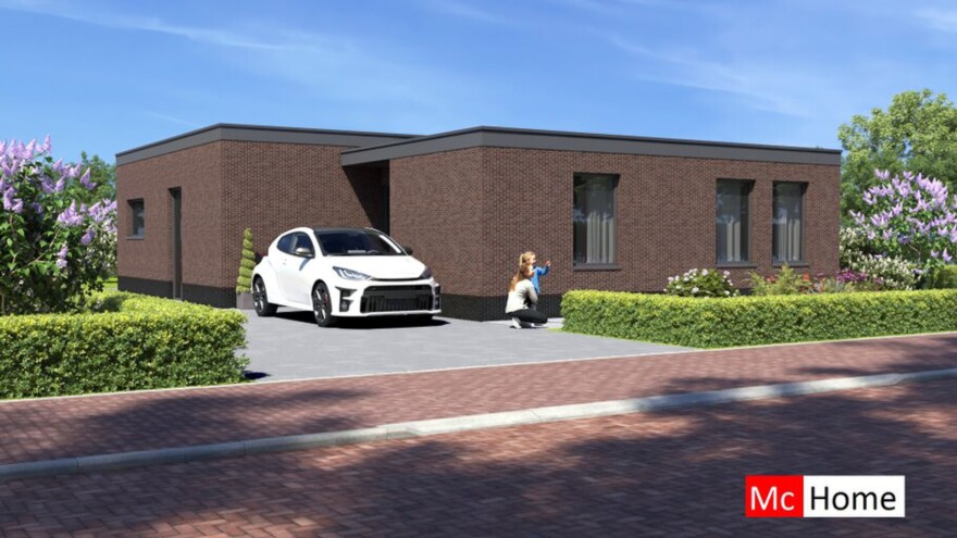 McHome bungalows ontwerp B195 levensloopbestendig CPO