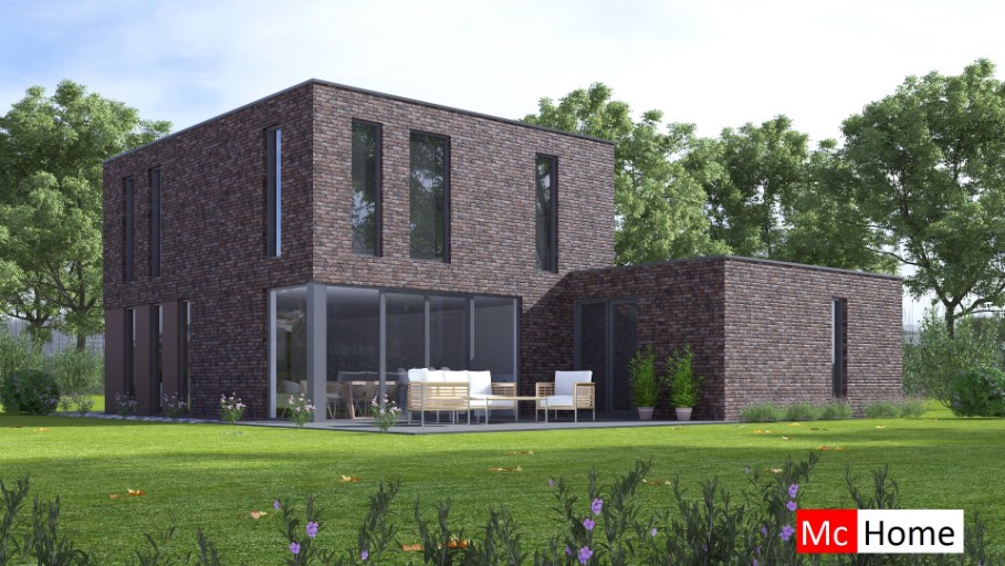 McHome design&build M387 Assen Moderne kubistische villa van ATLANTA MBS