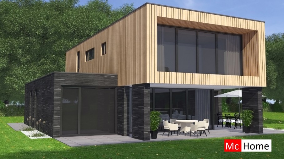 McHome modern kubistsich M362 Staalframebouw Nederland