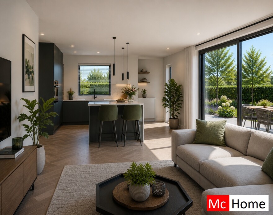 Schuurwoning type 152 interieur inspiratie foto 