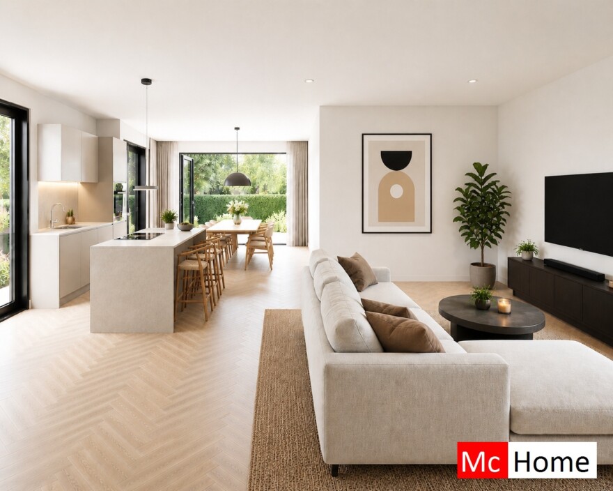 Schuurwoning type 152 interieur inspiratie foto 