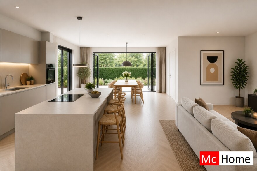 Schuurwoning type 152 interieur inspiratie foto 