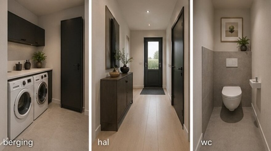 McHome.nl voor  interieur inspiratie foto van woningen met een kap en schuurwoningen type K-156
