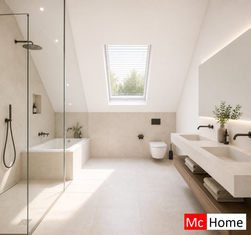 McHome.nl voor  interieur inspiratie foto van woningen met een kap en schuurwoningen type K-156