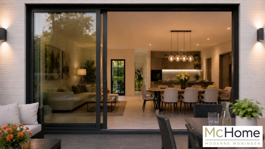 bekijk de interieur-inspiratie beelden voor een moderne geschakelde woning