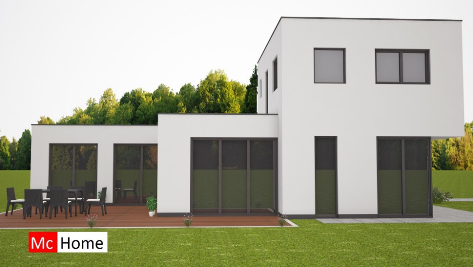 Moderne gelijksvloerse woning levensloopbestendig kleine verdieping Mc-Home M233 