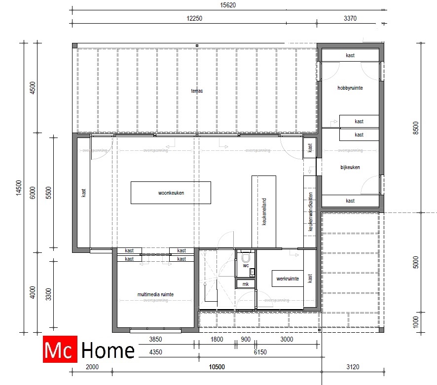 Moderne-kubistische-woning-met-natuursteen-gevelafwerking-en-vrij-indeelbare-ruimtes-M163-Mc-Home