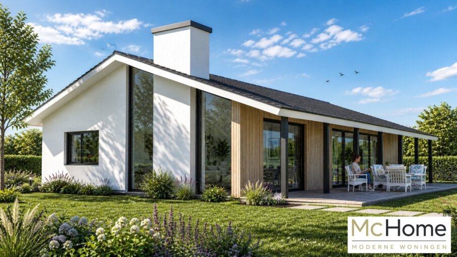 bekijk McHome.nl TYPE 136 bungalow met alle ruimtes op de begane grond mooie  foto's en indelingen