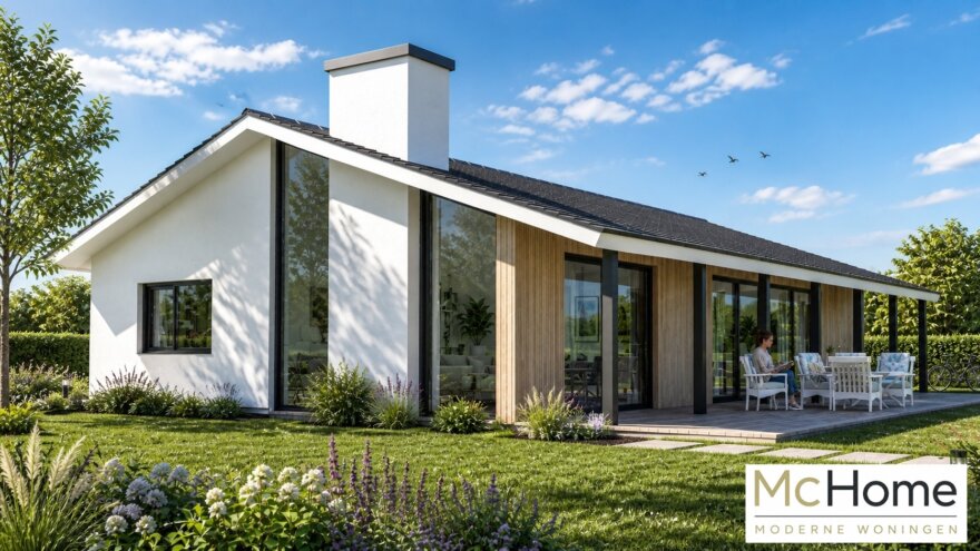 plaatje van ontwerper die woning tekent