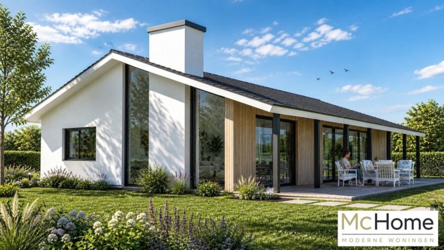 bekijk McHome.nl TYPE 136 bungalow met alle ruimtes op de begane grond mooie  foto's en indelingen