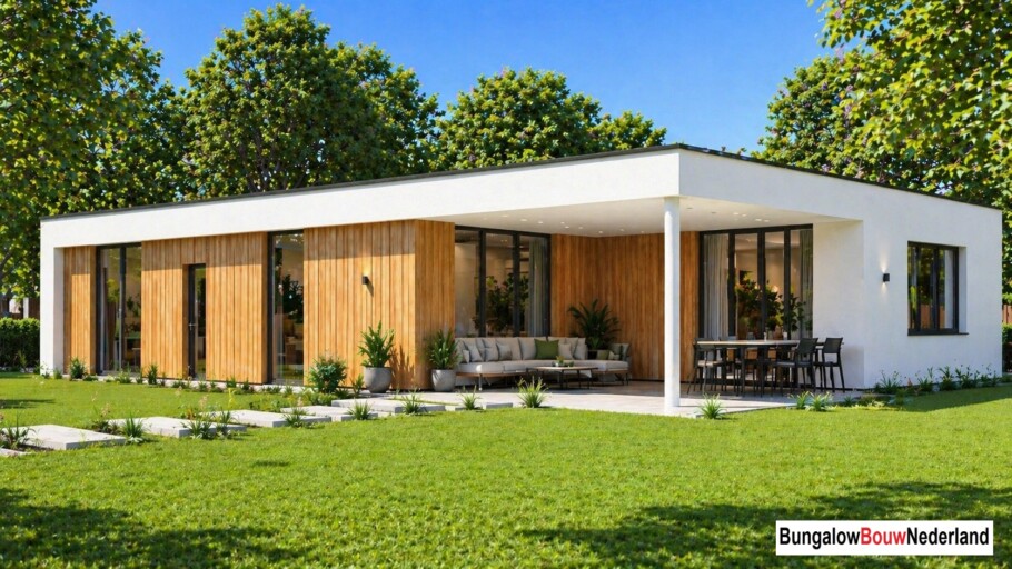 MC-HOME B150 levensloopbestendige woningen alles gelijksvloers  Staalframebouw Nederland 