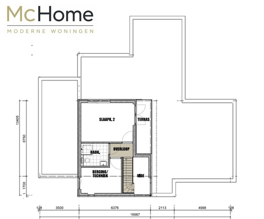 M402 levensloopbestendige villa kubistisch modern