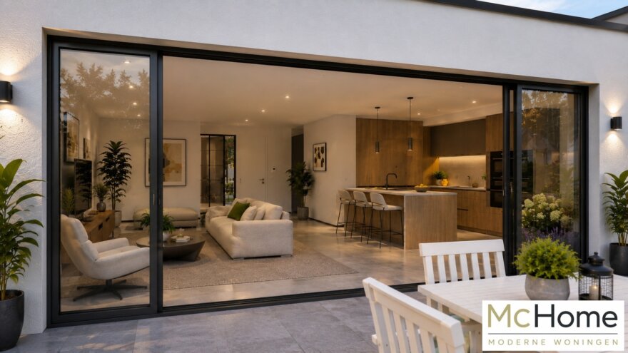 Modern interieur gelijkvloerse woning Mc-Home B-162