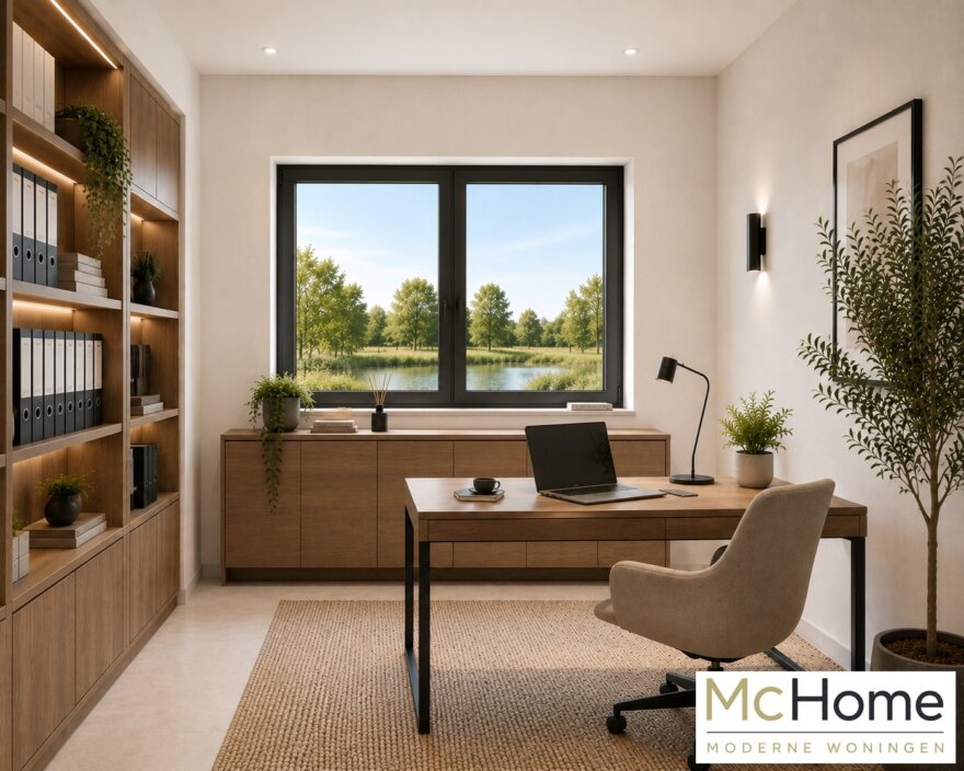 Modern interieur gelijkvloerse woning Mc-Home B-162