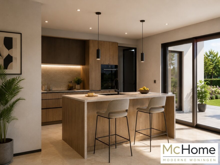 Modern interieur gelijkvloerse woning Mc-Home B-162