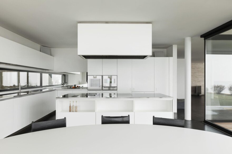zoekt u een inspiratie foto van een woonkamer in een moderne strakke woning? 