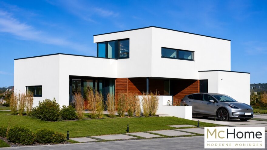 Moderne levensloopbestendige woning M-99 met groot dakterras en plat dak