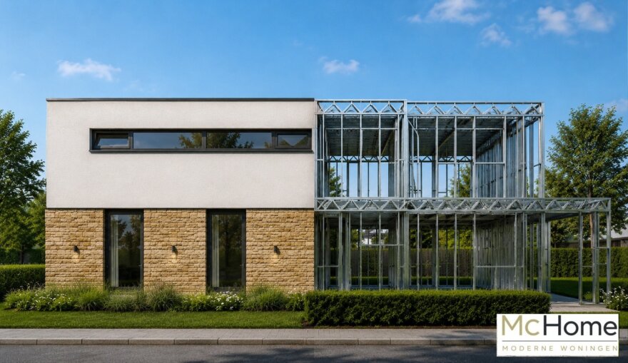 Staalframebouw als hoofddraagconstructie voor woningbouw