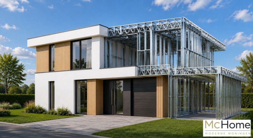 Staalframebouw als hoofddraagconstructie voor woningbouw