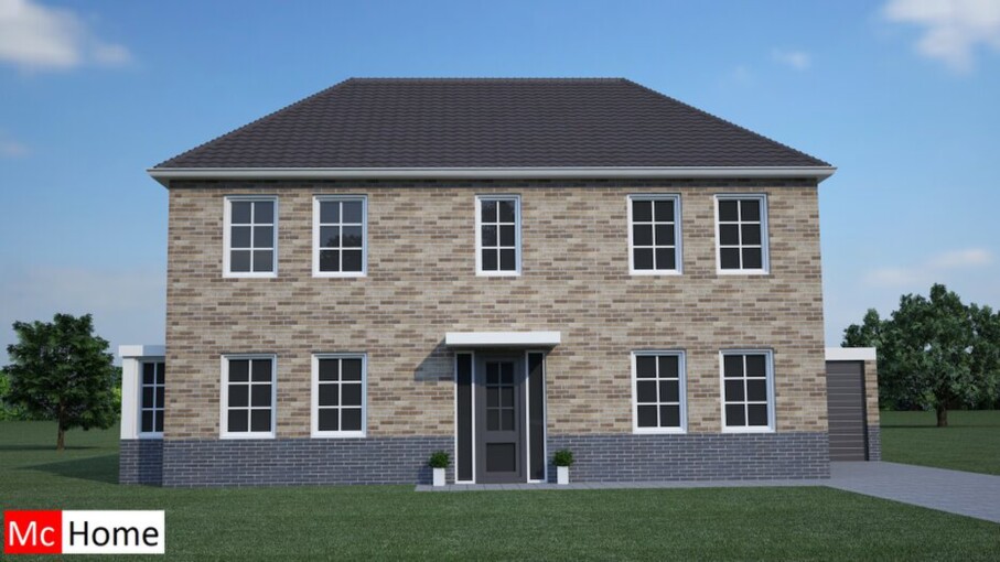 mc-home.nl HN30 goedkope notariswoning bouwen met staalframebouw of houtskeletbouw energieneutraal of passiefbouw