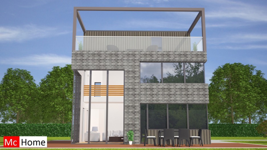 mc-home.nl M98 kubuswoning snel, efficient energieneutraal duurzaam en milieubewust bouwen met staalframebouw of houtskelet