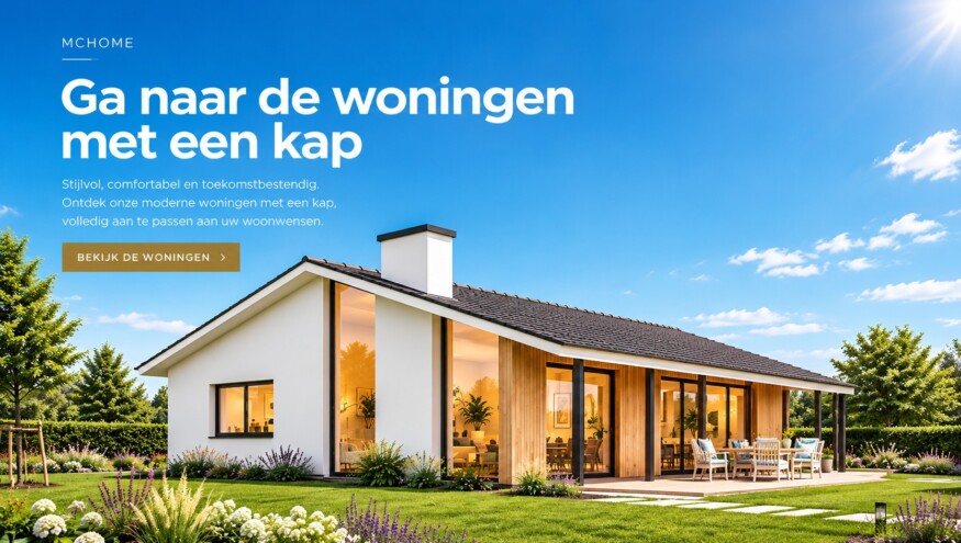 Mc-Home.nl voor ontwerpen en bouwen van levensloopbestendige woningen met hellend dak