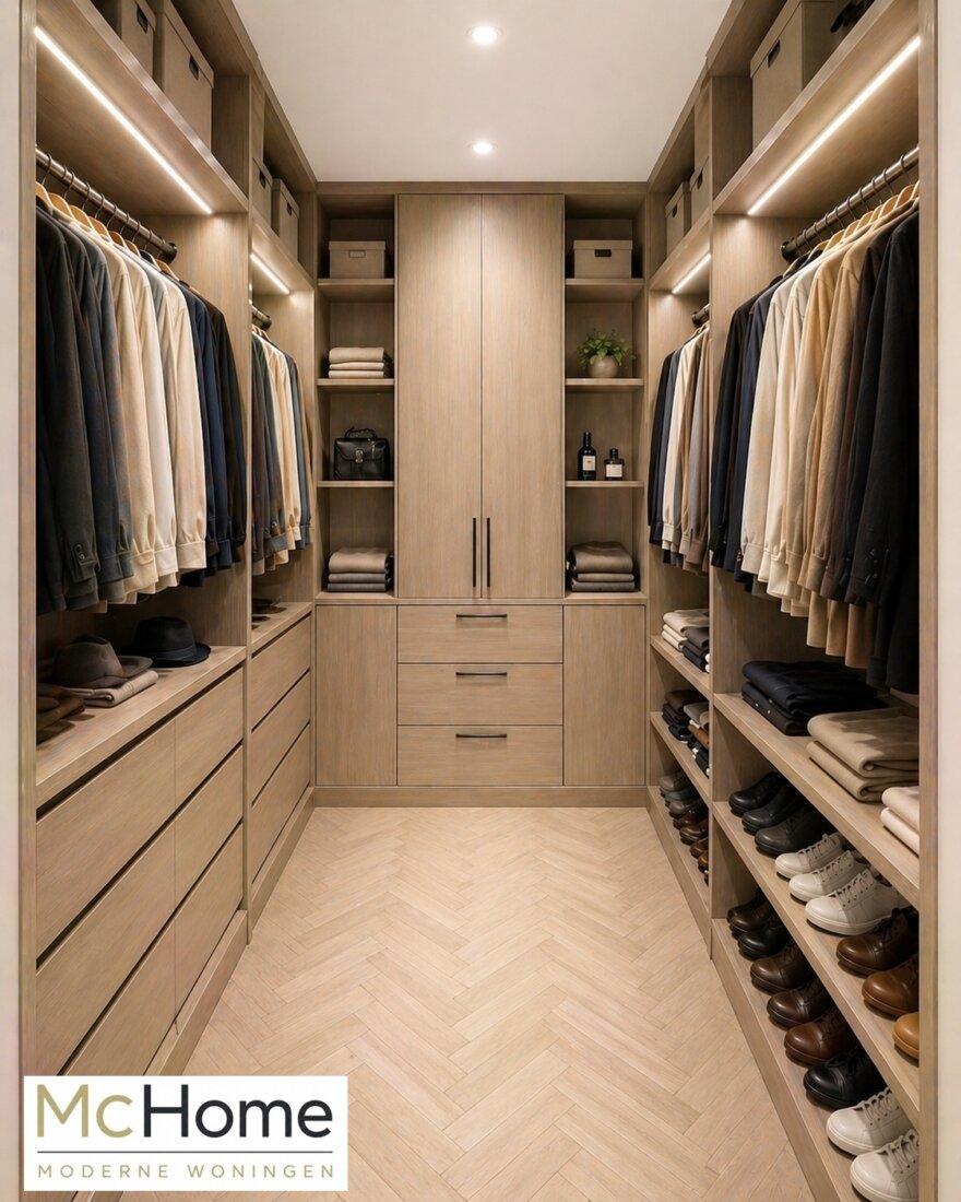 Modern interieur van de kubistische villa M-377 met luxe leefruimtes en eigentijdse inrichting