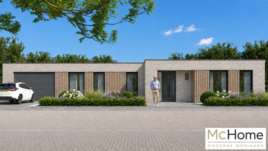 Mc-Home type B 172 levensloop en rolstoel bestendige woningen in staalframe Nederland bouwsysteem 