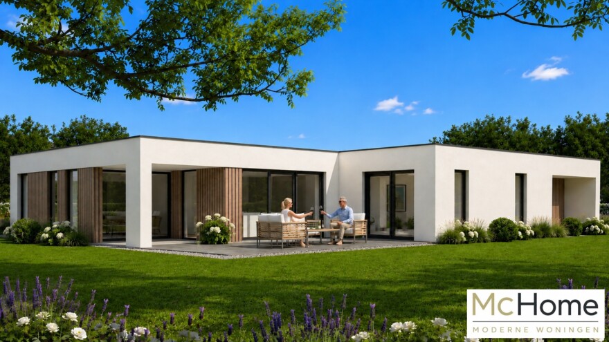 Mc-Home type B 172 levensloop en rolstoel bestendige woningen in staalframe Nederland bouwsysteem 