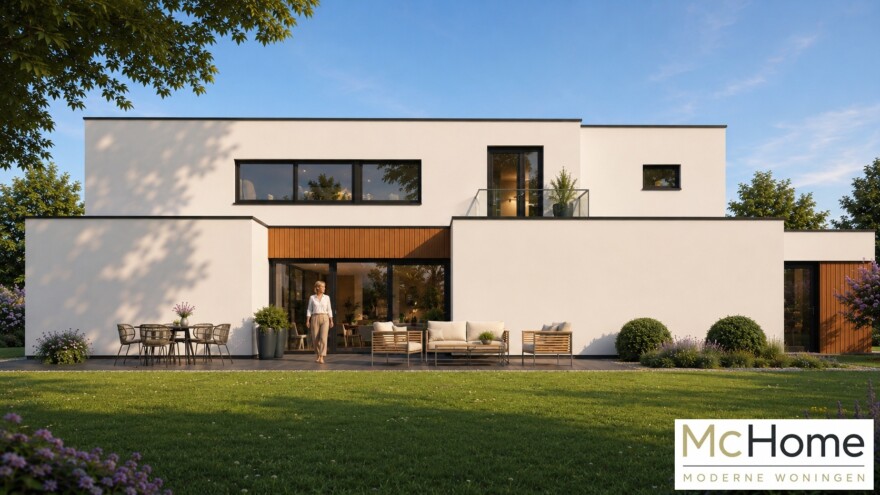 M403 levensloopbestendige villa kubistisch modern